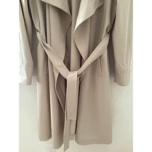 Avec Les Filles Tan Classic Trench Coat Preppy Minimalist thumbnail 3