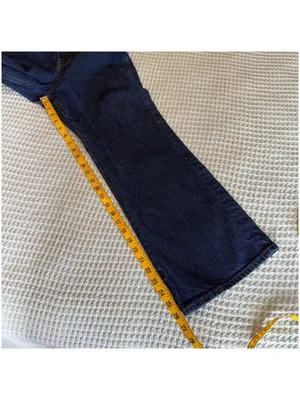 J.Crew Curvy Cropped Kick Out Jeans Womens 28 High Rise Dark Wash Denim CN340 thumbnail 9