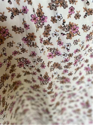 Celebrity‎ Pink Floral Mini Dress Coquette Milkmaid Babydoll Cottagecore XL Boho thumbnail 4