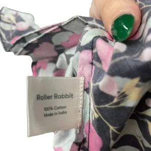 Roller‎ Rabbit Manusa Ainsley Mini Dress Black Floral Print Size Medium thumbnail 9
