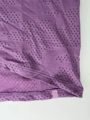 Lululemon Short Sleeve Mesh Breathable Purple thumbnail 3