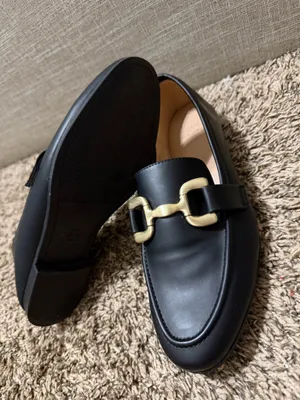 Target Black Leather Loafers  thumbnail 3