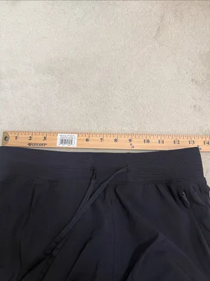 Lululemon Black License To Train High Rise Joggers Pants Size 6 thumbnail 13