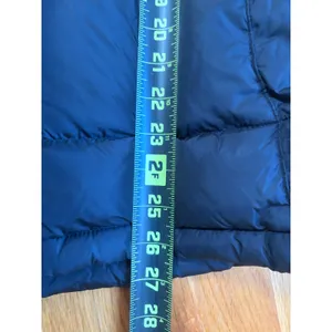 The North Face 600 Down Puffer Jacket Black Removable Hood Women Medium RN 61661 thumbnail 7