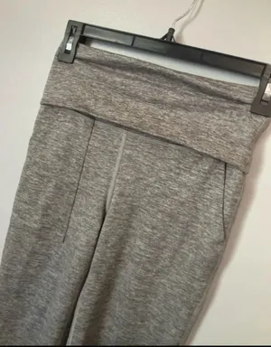 OFFLINE by Aerie The Hugger High Rise Fold Over Flare Small Yoga Pants #1200 thumbnail 2