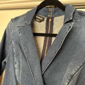 Bebe Denim‎ Blazer Dress Size 4 thumbnail 3