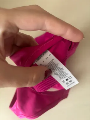 Nike DRI-FIT RACER BACK SWOOSH BRA - pink and white thumbnail 4