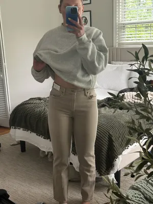 Abercrombie The 90s Straight Ultra High-Rise Jeans thumbnail 4