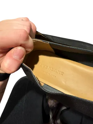 Everlane Italian Leather Day Glove Flats – Black (Size 8.5) thumbnail 3