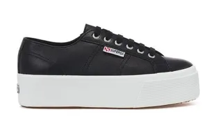 Superga 2790 Napa Platform Leather Sneakers Size 37 US 6.5 NEW thumbnail 1