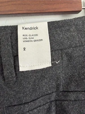 Aritzia Babaton Kendrick Pants Size 2 Gray Wool Blend Classic Trouser NWT thumbnail 5