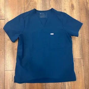 Figs Limited Edition Sz L Deep Reef Blue Technical Collection Scrub Top 1000211 thumbnail 1