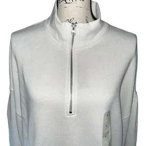 ‎Gap white pullover sweatshirt large NWT thumbnail 2