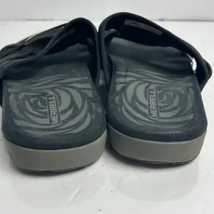 Merrell Womens Black Strappy Slide Sandals Comfort Walking Size 10 thumbnail 3