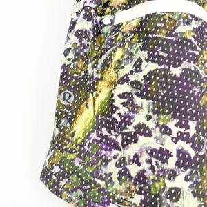 Lululemon Womens Spring Break Away Floral‎ Sport White Multi Athletic Shorts 4 thumbnail 7