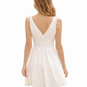 Maeve by Anthropologie‎ White Gauze Dress – Size Small thumbnail 2