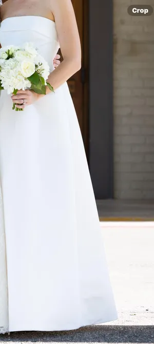 White Formal Dress Size 00 thumbnail 1