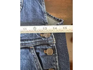J.Crew Blue Denim Overalls Size XS thumbnail 9