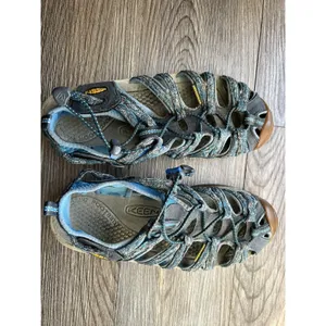 Keen‎ Women's Waterproof Whisper Sport Sandals Blue Gray Hiking Shoes Size 8.5 thumbnail 3