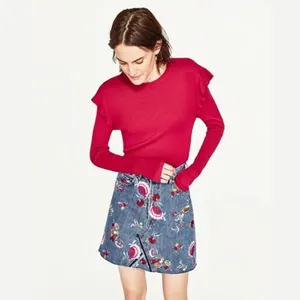 ✨ SWEATER WITH SHOULDER FRILL✨ thumbnail 2