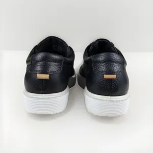 Women's Leather Ecco US 6./EU 37 Black Leather Soft Sneakers Comfort thumbnail 3