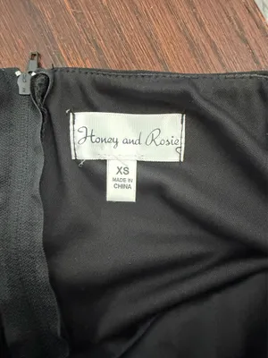 Honey and Rosie Black Dress thumbnail 4