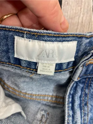 Zara Barrel Jeans size 12-13 years Junior size thumbnail 10