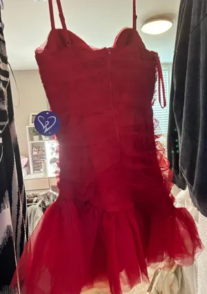 Windsor Red Mini Dress thumbnail 3