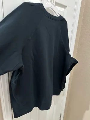MADEWELL crew neck black sweatshirt size 2X 100% cotton oversized thumbnail 5