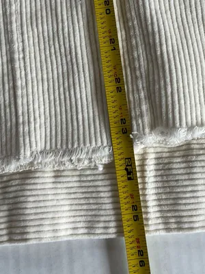 Corduroy Jacket Sz L‎ Women's Casual Solid Beige Cream Button Down with Pockets Size L thumbnail 7