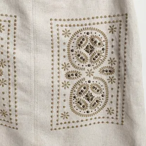 Anthropologie EUC Floreat Embroidered Embellished Pencil Skirt thumbnail 7