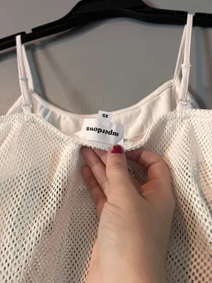 Revolve Janene White Fishnet Body Suit thumbnail 8