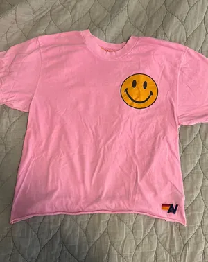 Aviator Nation Smiley Tee Boyfriend thumbnail 1