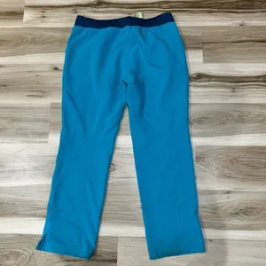 Figs Technical Collection Blue Green Scrub Pants Women’s Large thumbnail 5