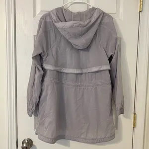 Lululemon Lightweight Full Zip Jacket Windbreaker In The Clear Size 6 Purple thumbnail 7