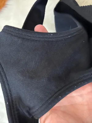 New Balance Black Racerback Sports Bra thumbnail 4