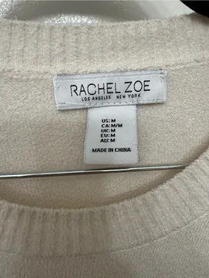 EUC Rachel Zoe Crewneck Sweater | Designer Casual Knit Pullover thumbnail 3