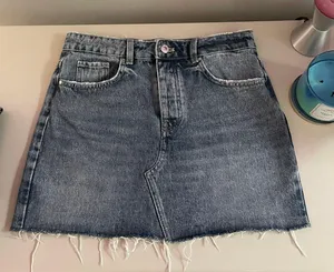 ZARA Jean Skirt thumbnail 3