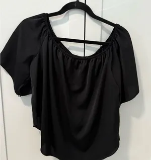Ann Taylor Black Blouse thumbnail 1