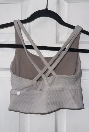 Lululemon Sports Bra Cream thumbnail 2