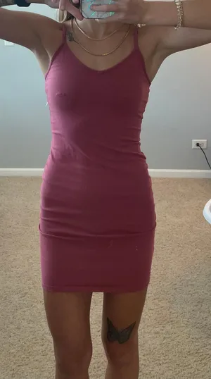 NWOT Maroon Bodycon Mini Dress thumbnail 2