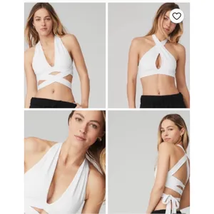 Alo Yoga Alosoft Switch it Up Bra Tank Top size medium thumbnail 2