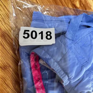 Koi Lite Womens Scrub Pants M Blue‎ Utility Cargo Medical Workwear Straight Leg thumbnail 8