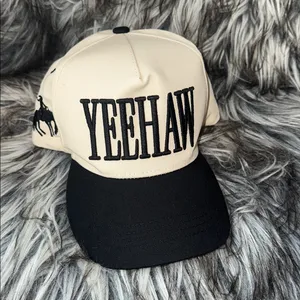 New Yeehaw Trucker Hat Black thumbnail 3