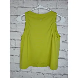 Peloton Seamless Crop Muscle Tank Top Lime Green Chartreuse Neon Women XS/S thumbnail 6