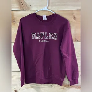 Gildan Naples Florida Crewneck thumbnail 2