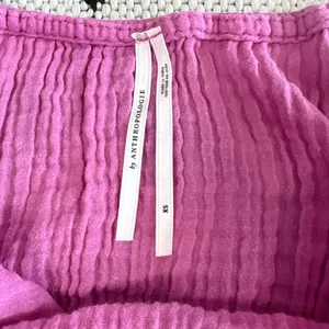 Anthropologie Braided Halter Mini Dress in Pink XS thumbnail 14