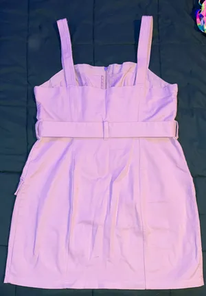 H&M Divided Lilac Overall Dress thumbnail 2