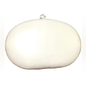 Floral Clutch Evening Bag with Rhinestone Opening thumbnail 3