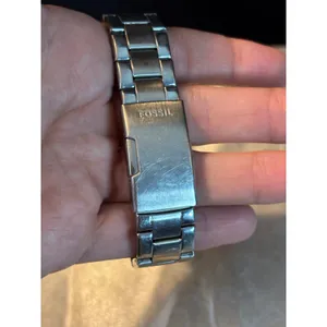 Fossil Riley Multifunction Silver Tone Crystal Bezel Watch ES3202 10 ATM thumbnail 4